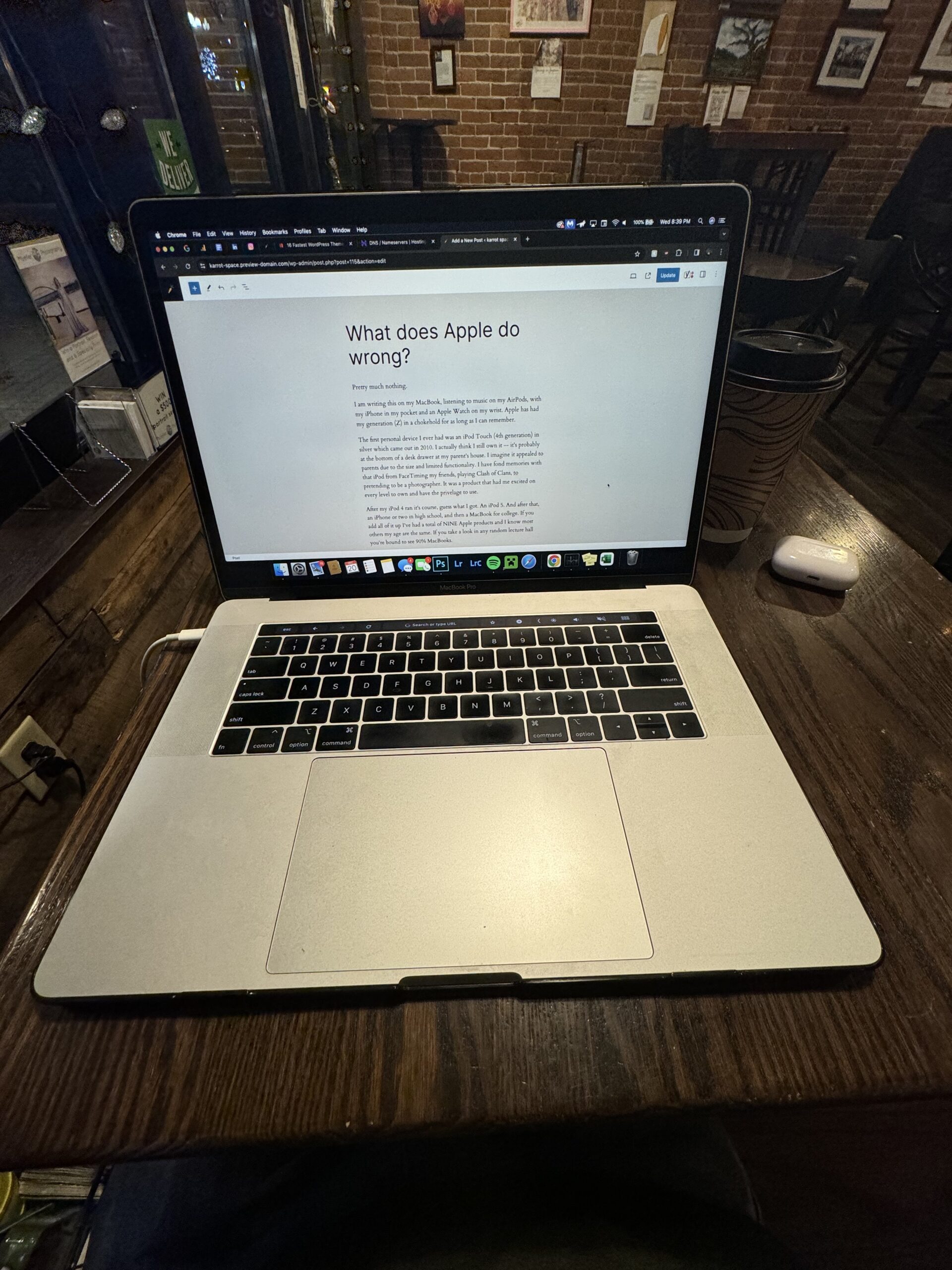 What does Apple do wrong?